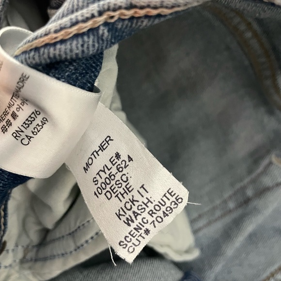 Mother Kick IT Jeans Size 31 - Picture 7 of 7